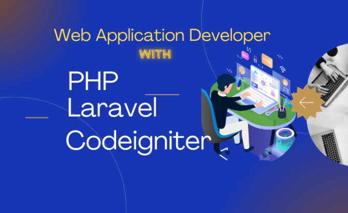 Gig Preview - Develop your website with PHP laravel and codeigniter