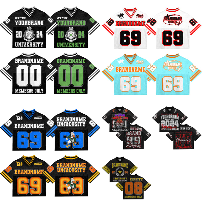 Gig Preview - Create jersey concept designs