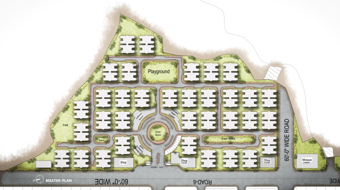 Gig Preview - Do site plan, master plan and landscape design