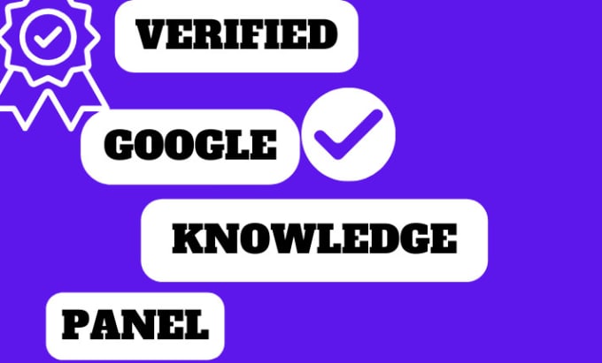 Gig Preview - Create an approved and verified google knowledge panel for personal or brand us