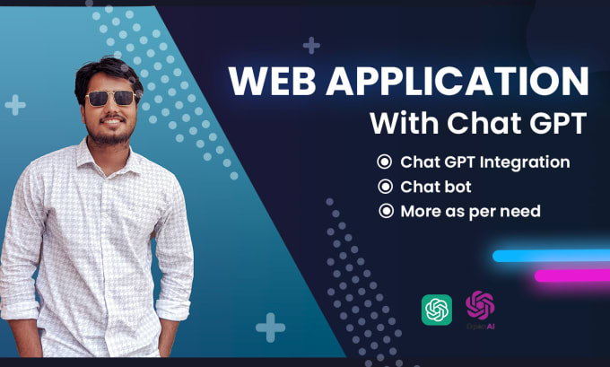 Gig Preview - Do web application task as per you need using chat gpt ai