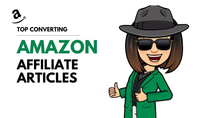 Gig Preview - Write top converting amazon affiliate articles and blog posts