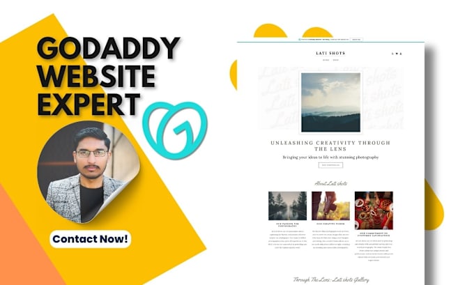 Bestseller - craft perfect godaddy website design or redesign