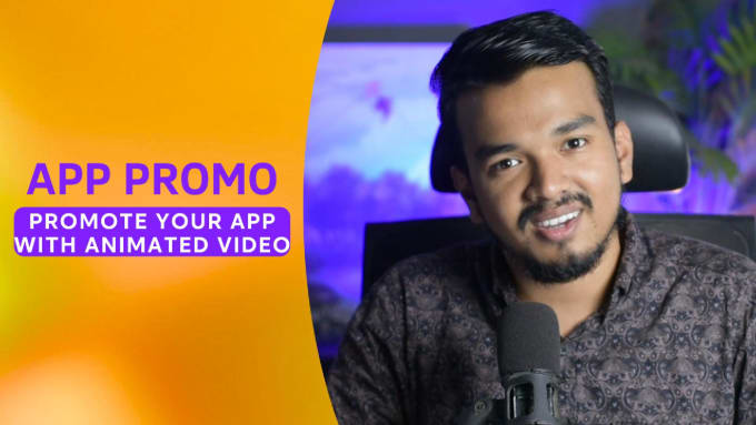 Gig Preview - Professional app promo video