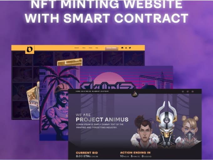 Gig Preview - Create a secure smart contract for ethereum and deploy nft dapps