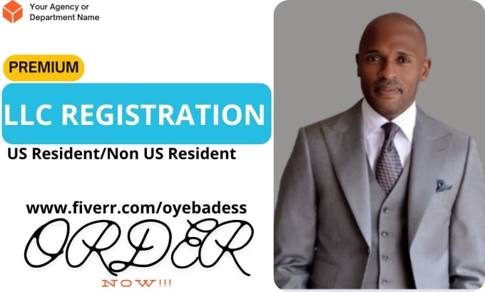 Gig Preview - Do US llc business registration ein non US resident llc business registration