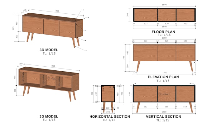 Gig Preview - Design counters for restaurant, cafe, office, shop, bar and kitchen projects