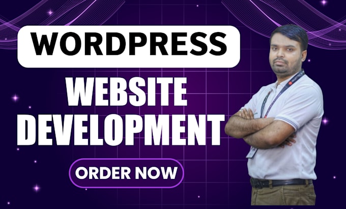 Gig Preview - Create professional wordpress website design and development