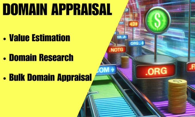 Gig Preview - Do domain appraisal, estibot bulk domain appraisal