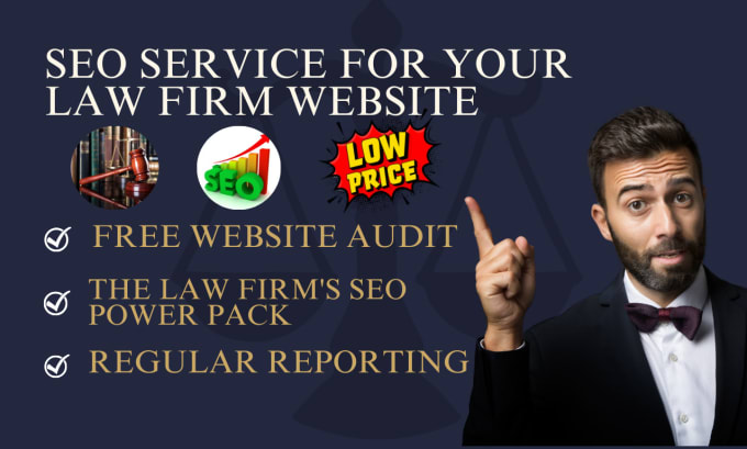 Gig Preview - Offer SEO services for law firms, attorneys, and lawyers