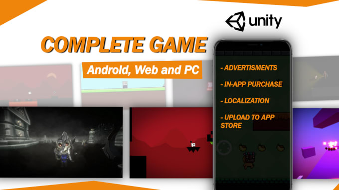 Gig Preview - Develop for you an awesome 2d 3d game for PC web android