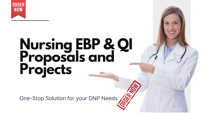 Gig Preview - Develop proposals for nursing qi projects and research