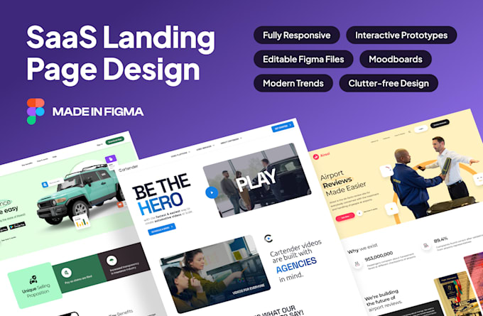 Gig Preview - Design cro focused landing pages