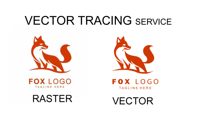 Gig Preview - Execute vector tracing for your logo or image