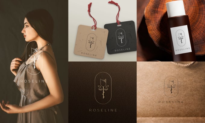 Gig Preview - Do highly modern luxury logo and brand identity