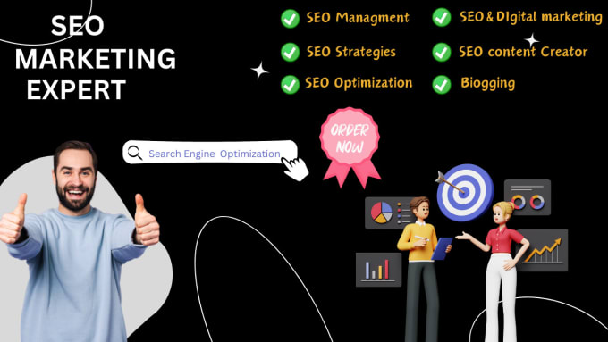 Gig Preview - Do SEO optimization backlink and  keyword research