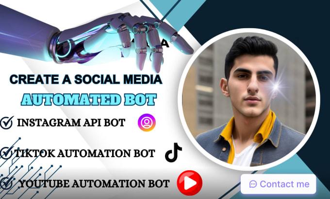 Gig Preview - Develop automated telegram chatbot twitter bot onlyfans bot using python