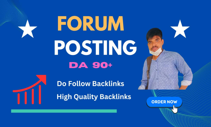 Gig Preview - Provide you with 100 backlinks to forum posts, high da 90