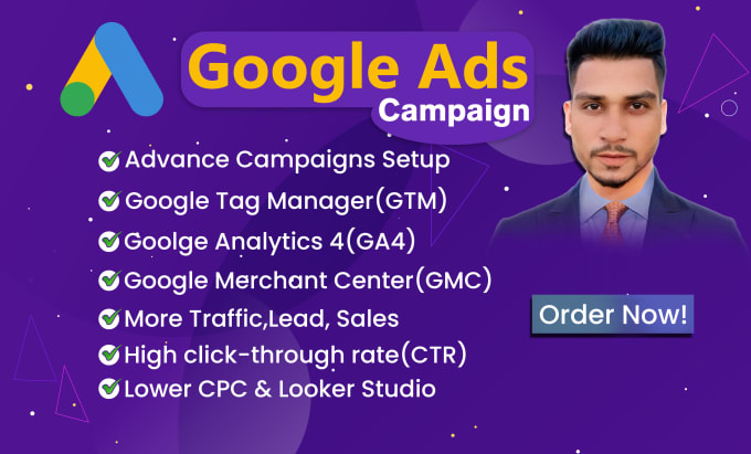 Gig Preview - Do setup, audit, optimize, and manage google ads, adwords and PPC ads  campaigns