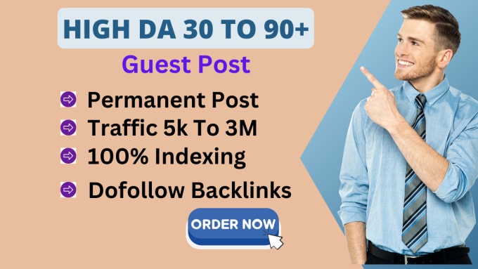 Bestseller - high da90, 20 guest post with seo contextual dofollow backlinks