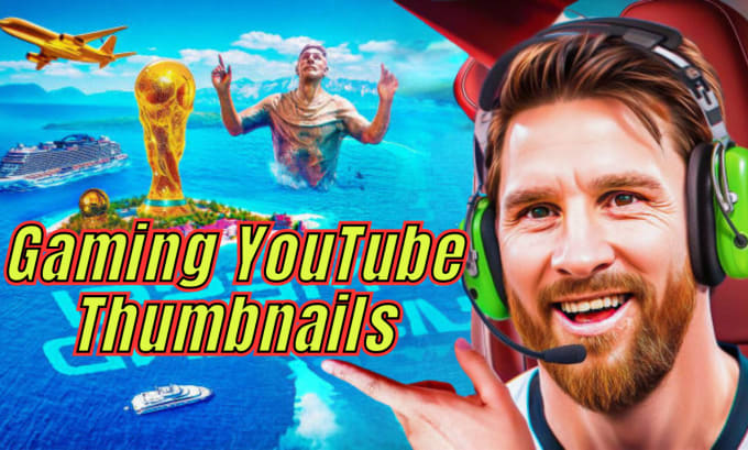 Bestseller - design a high quality gaming youtube thumbnails in 24 hours