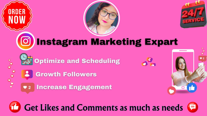 Gig Preview - Grow and manage your instagram engagement organically