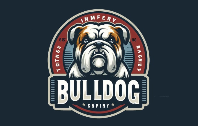 Gig Preview - Design super bull dog mascot logo with unlimited revision