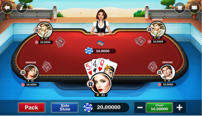 Gig Preview - Develop 2d card game 2d3d unity game poker board game design mobile game web