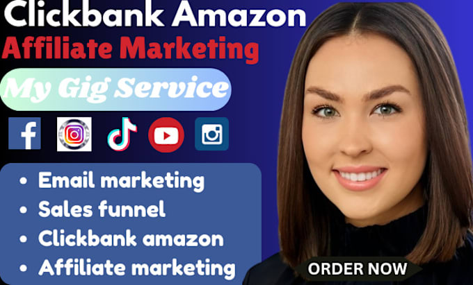 Gig Preview - Boost clikbank amazon affiliate marketing and sales funnel