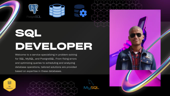 Gig Preview - Do sql, mysql, and postgresql problem solving and query optimization