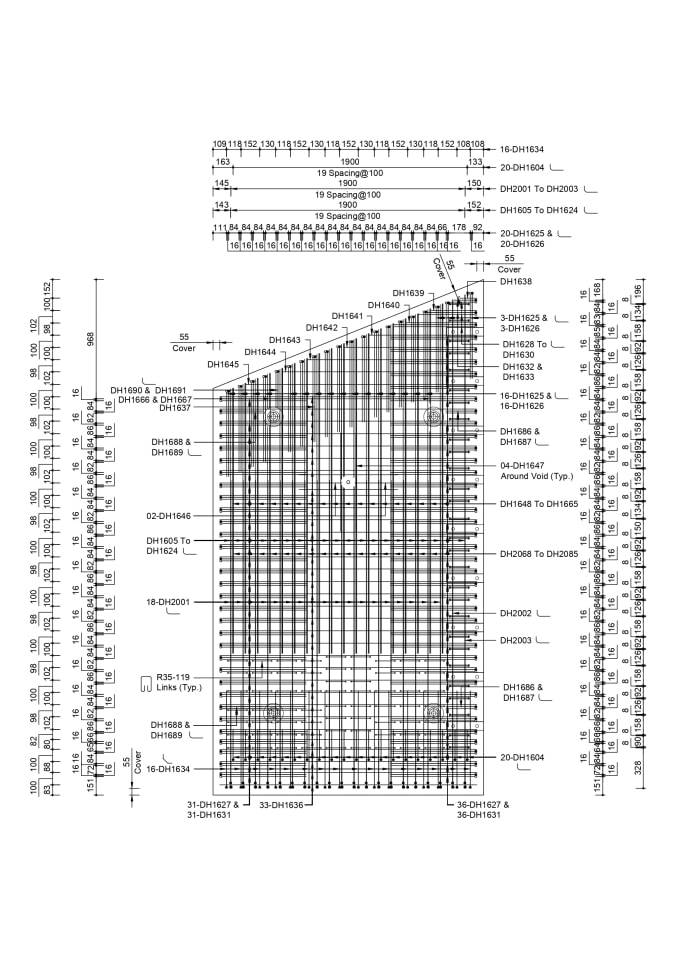 Gig Preview - Do shop drawing rebar detailing and rebar takeoff bar bending schedule bbs