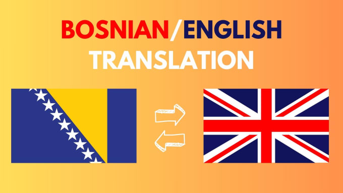 Bestseller - manually translate from english to bosnian and vice versa