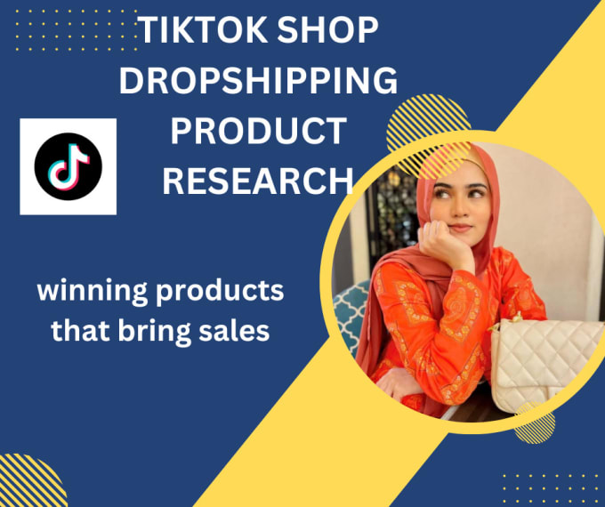 Gig Preview - Do winning product research for tiktok shop