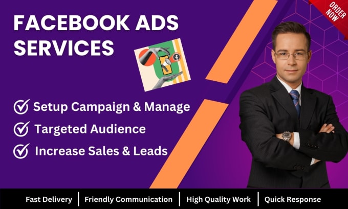 Gig Preview - Do the best facebook advertising marketing fb meta ads campaign service expert