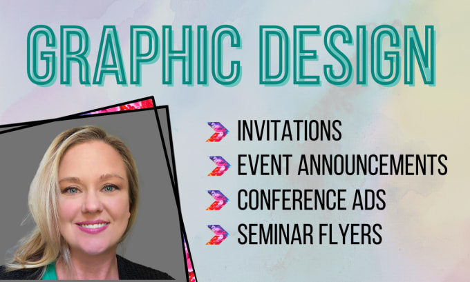 Gig Preview - Design invite, event announcement, seminar or conference ad