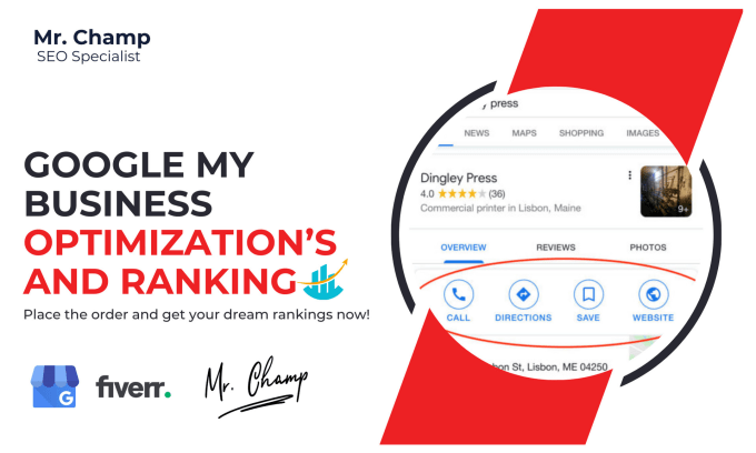 Gig Preview - Optimize google my business profile for gmb ranking