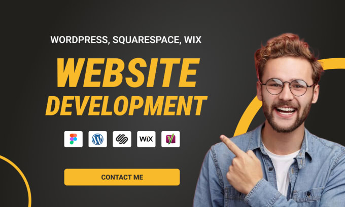 Gig Preview - Wordpress, wix, and squarespace website design, redesign and develop