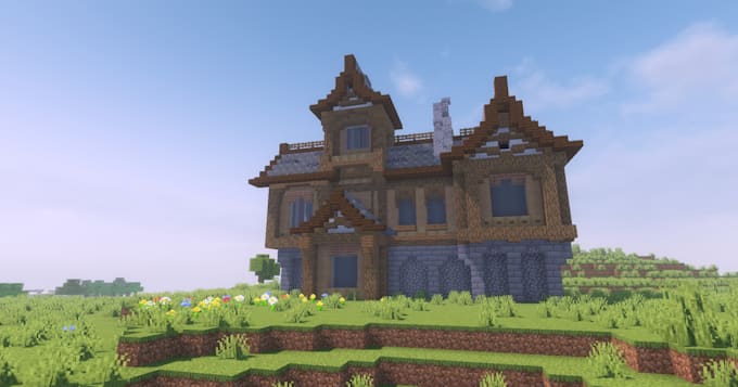 Gig Preview - Build you any house in minecraft