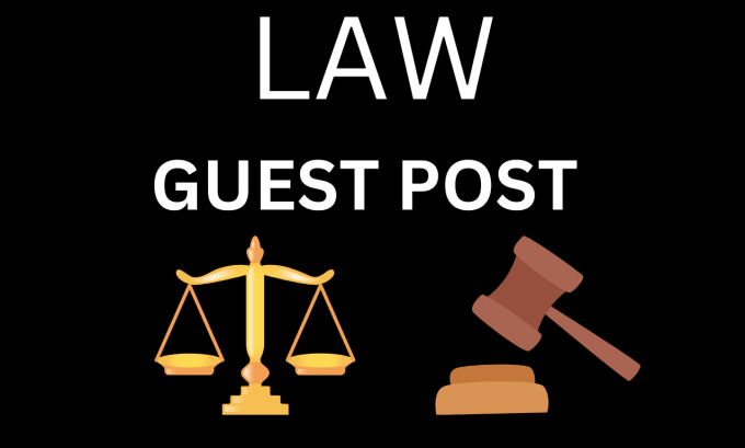 Gig Preview - Write authoritative law related guest posts for your website