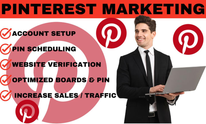 Bestseller - run enhanced pinterest marketing and be your marketing manager