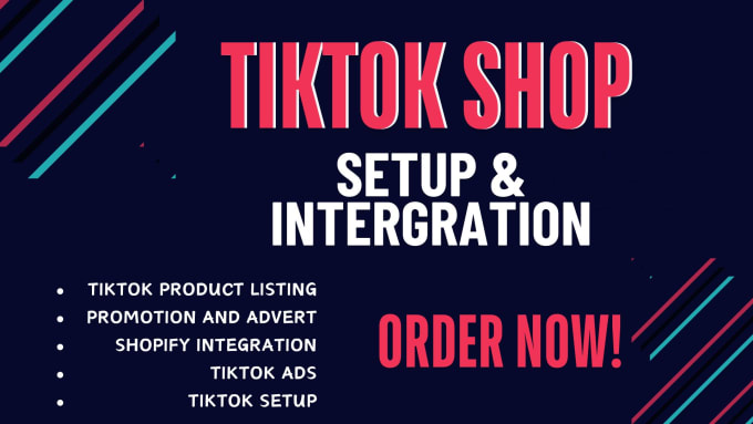 Gig Preview - Setup tiktok shop product listing integrate shopify store