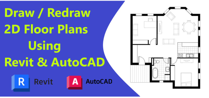 Gig Preview - Draw 2d architectural house and floor plans using revit