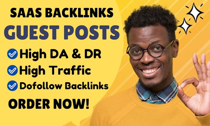 Gig Preview - Do saas guest posts,link insertion on saas sites,dofollow links