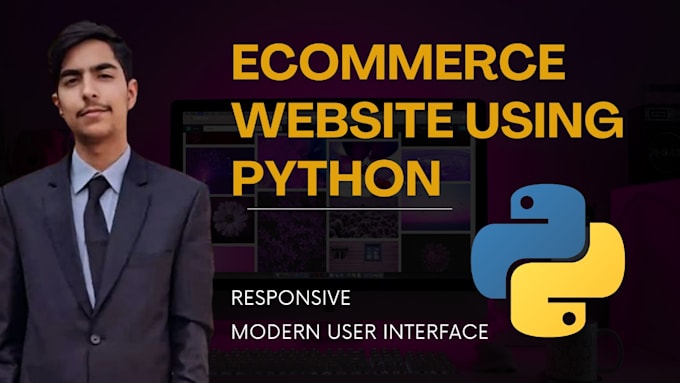 Gig Preview - Be your full stack python developer for e commerce website