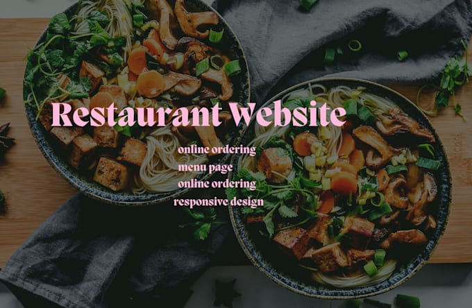 Gig Preview - Create a restaurant website with online ordering system