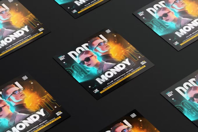 Gig Preview - Create stunning animated flyers and posters