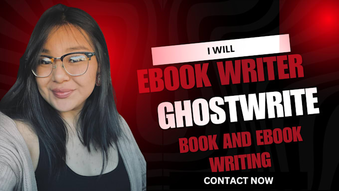 Gig Preview - Ghost write 30,000 words ebook as ghost book writer ghost ebook writer