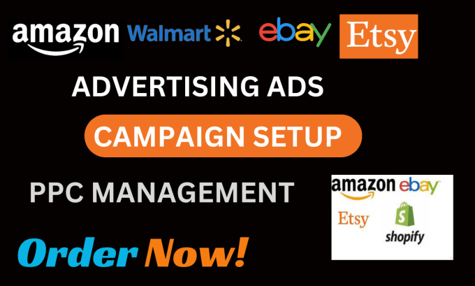 Gig Preview - Setup and optimize amazon ebay etsy walmart PPC campaign advertising ads