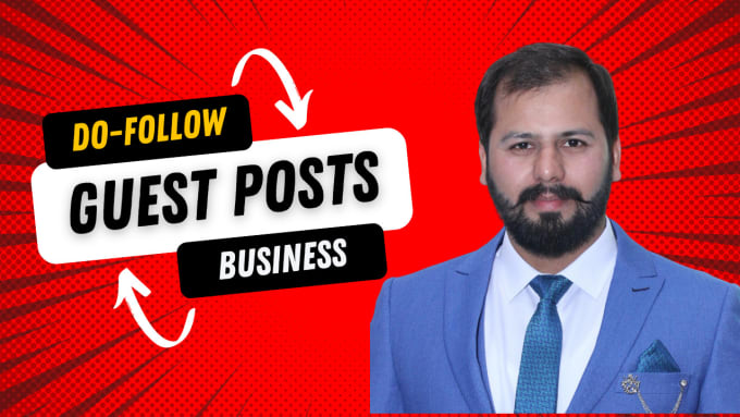 Gig Preview - Publish dofollow business guest post with content writing