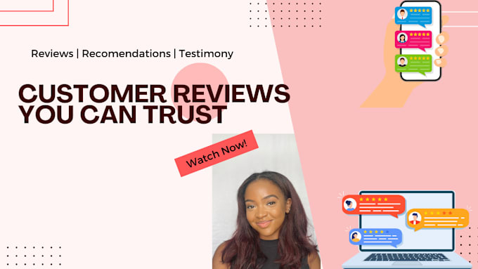 Gig Preview - Create testimonials and reviews for you